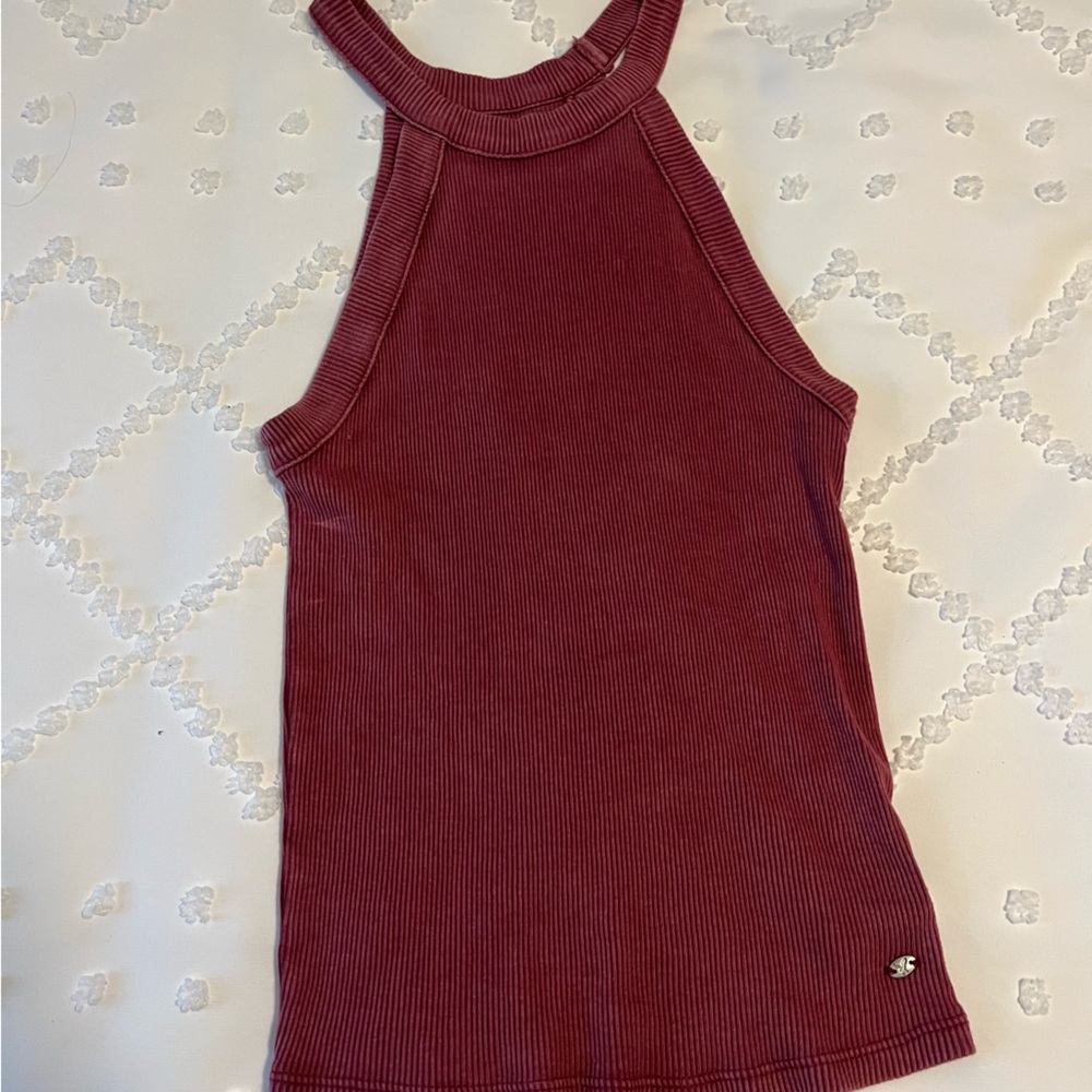 American eagle tank maroon